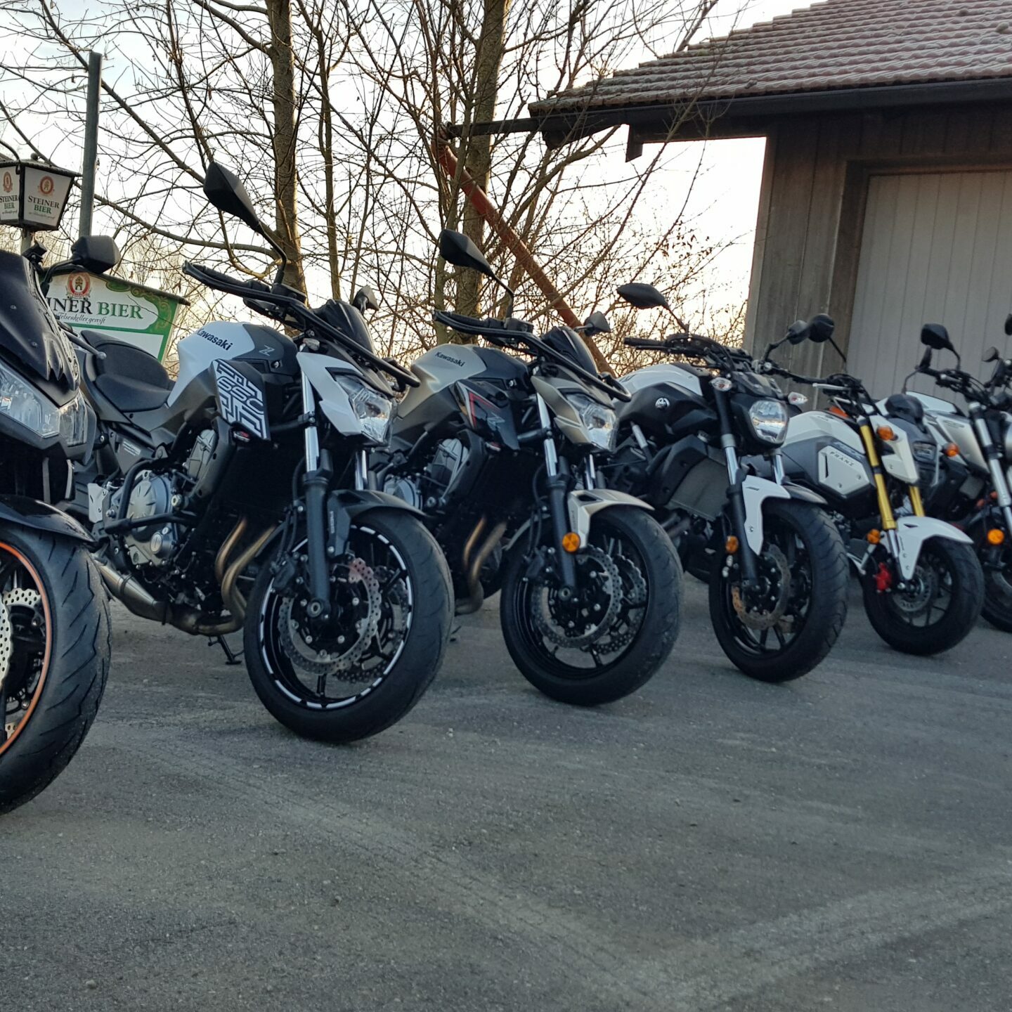 Gruppenbild Motorrad