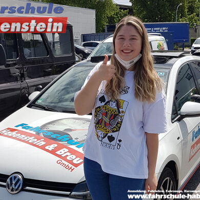 Herzlichen Glückwunsch zur bestandenen Führerscheinprüfung liebe Seher!