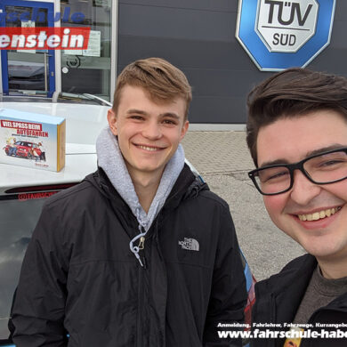 Herzlichen Glückwunsch zur bestandenen Führerscheinprüfung lieber Sebastian!