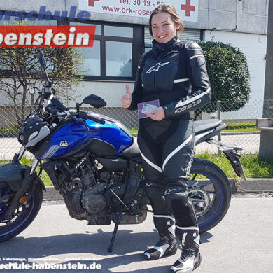 Herzlichen Glückwunsch zur bestandenen Prüfung liebe Patricia!