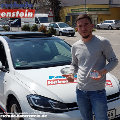 Herzlichen Glückwunsch zur bestandenen Prüfung lieber Bashkim!