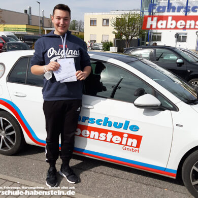 Herzlichen Glückwunsch zur bestandenen Prüfung lieber Bojan!