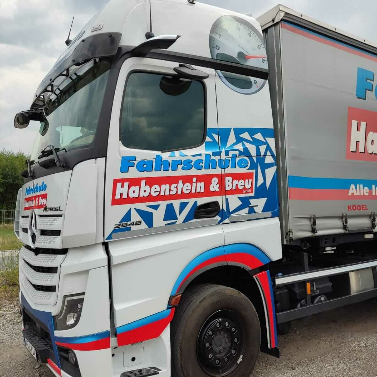 LKW Führerschein Mercedes Actros