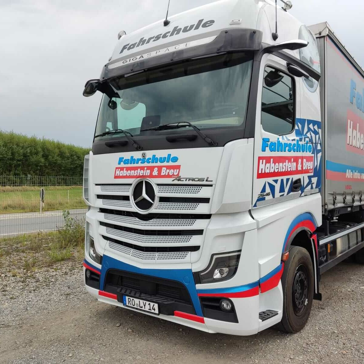 LKW Führerschein Mercedes Actros