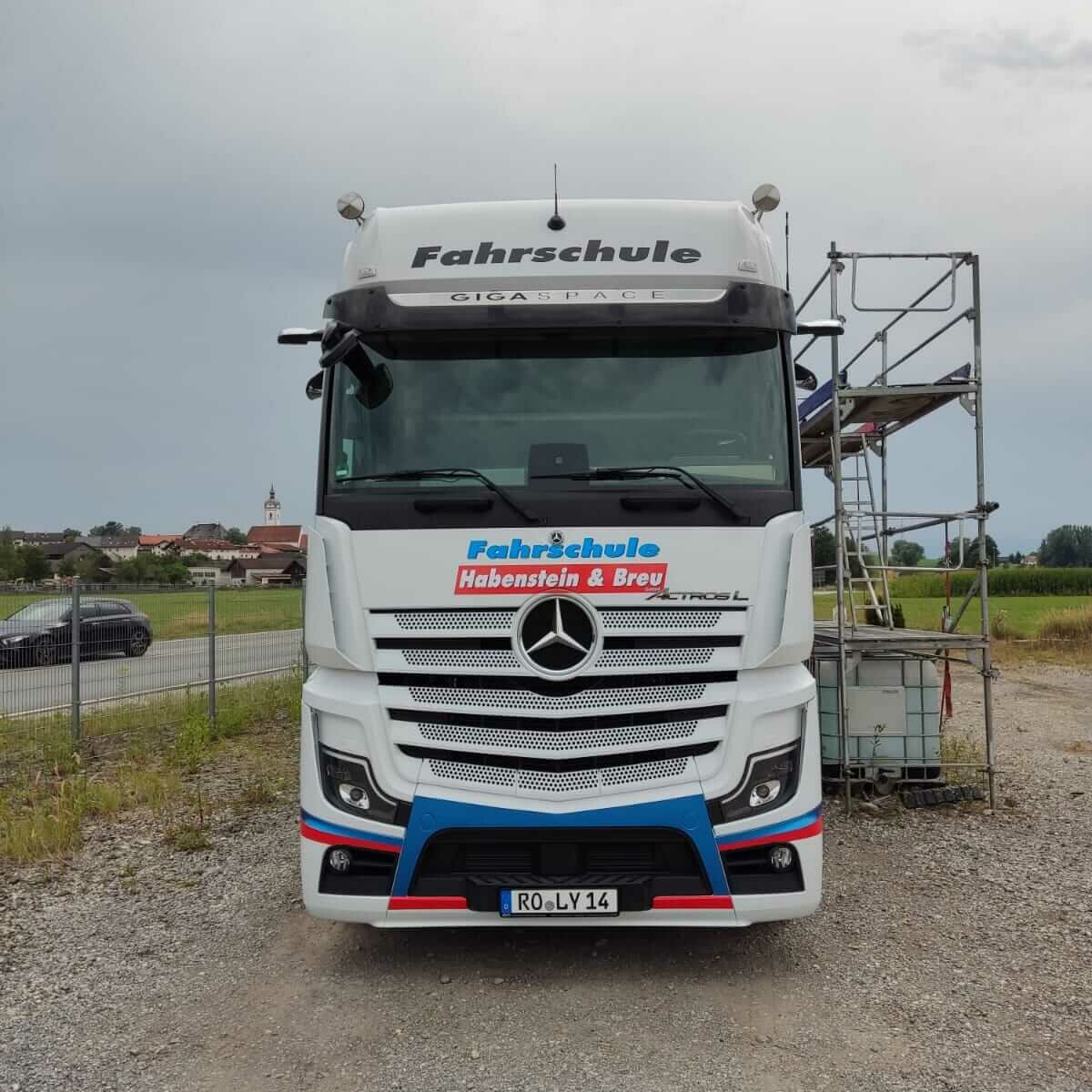 LKW Führerschein Mercedes Actros
