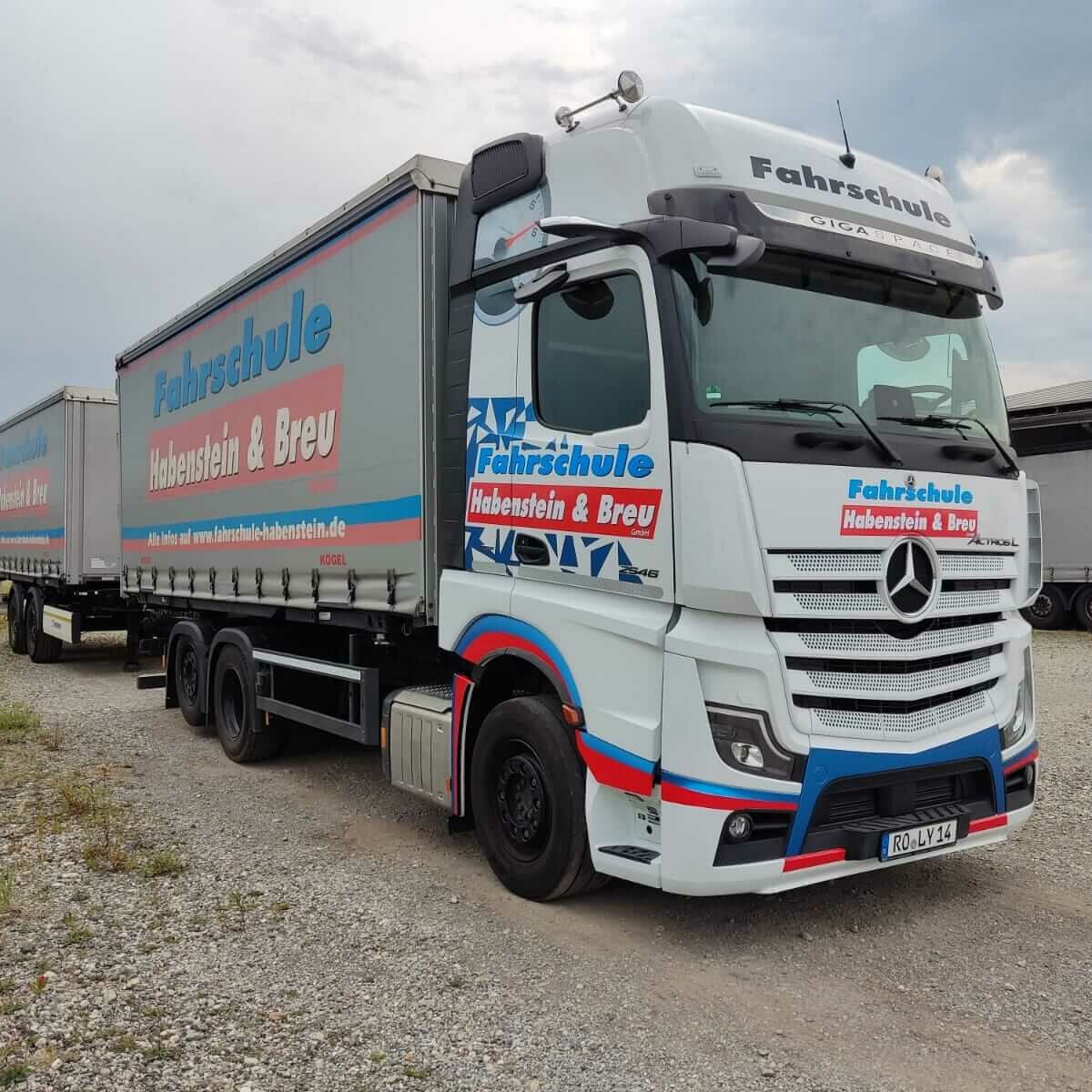 LKW Führerschein Mercedes Actros